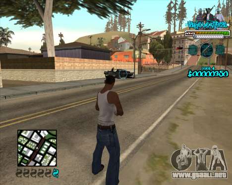 C-HUD for Aztecas para GTA San Andreas