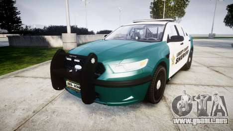 Ford Taurus 2014 LCSO [ELS] para GTA 4