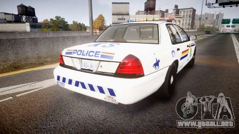 Ford Crown Victoria Canada Police [ELS] para GTA 4