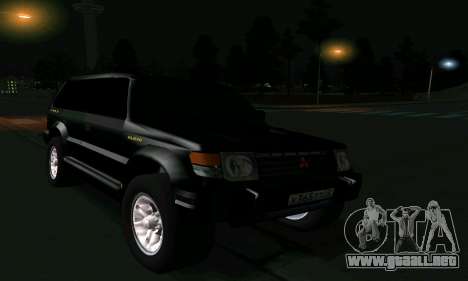 Mitsubishi Pajero Intercooler Turbo 2800 para GTA San Andreas