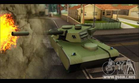 Retextured Rhino Tank para GTA San Andreas