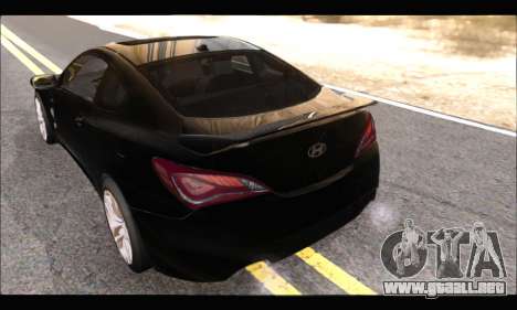 Hyundai Genesis Coupe 3.8 2013 para GTA San Andreas