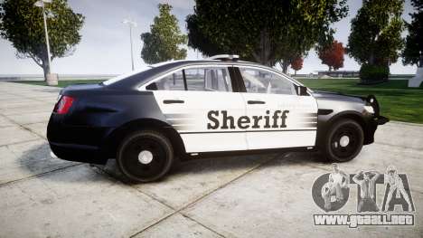 Ford Taurus 2014 County Sheriff [ELS] para GTA 4