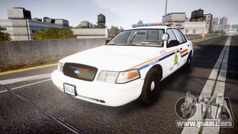 Ford Crown Victoria Canada Police [ELS] para GTA 4