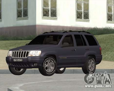 Jeep Grand Cherokee WJ para GTA San Andreas