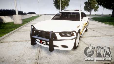Dodge Charger 2013 Sheriff [ELS] v3.2 para GTA 4