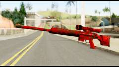 Sniper Rifle with Blood para GTA San Andreas