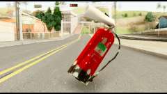 Fire Extinguisher with Blood para GTA San Andreas