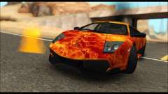 Lamborghini Murcielago In Flames para GTA San Andreas