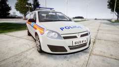 Vauxhall Astra 2009 Police [ELS] 911EP Galaxy para GTA 4