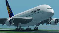 Airbus A380-800 Philippine Airlines para GTA San Andreas