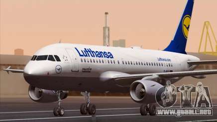 Airbus A319-100 Lufthansa para GTA San Andreas