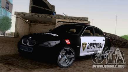 BMW M5 E60 Georgia Police para GTA San Andreas