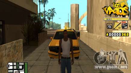 C-HUD Los Santos Vagos Gang para GTA San Andreas