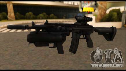 HK416 M320 Devgru para GTA San Andreas