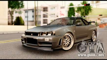 Nissan Skyline R34 Z para GTA San Andreas