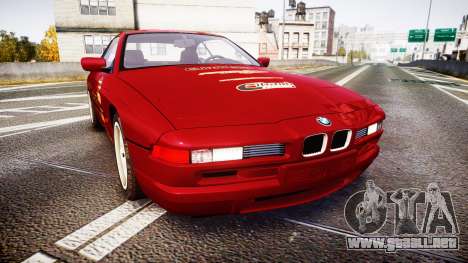 BMW E31 850CSi 1995 [EPM] Castrol Red para GTA 4