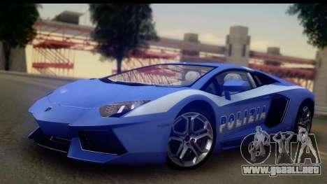 Lamborghini Aventador para GTA San Andreas