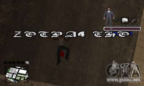 FBI C-HUD para GTA San Andreas