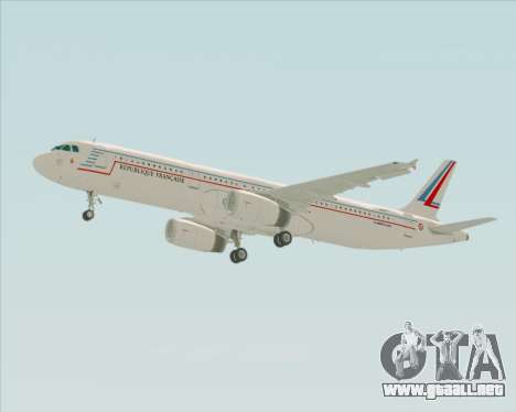 Airbus A321-200 French Government para GTA San Andreas
