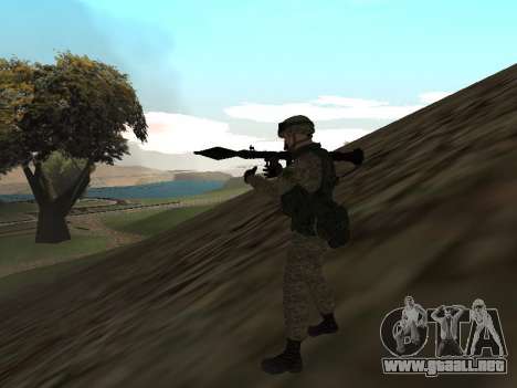 Soldados del ejército ruso en el traje de Guerre para GTA San Andreas