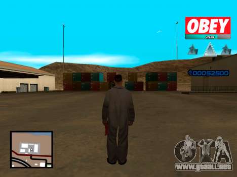 C-HUD Obey para GTA San Andreas