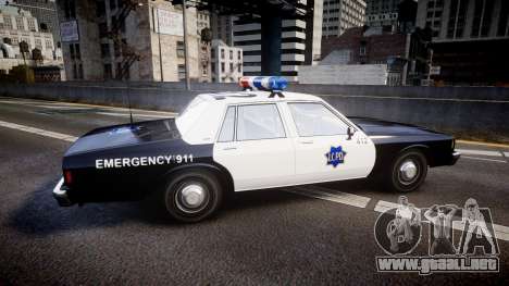 Chevrolet Impala 1985 LCPD [ELS] para GTA 4