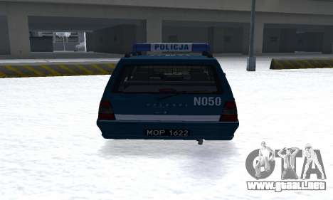 Daewoo-FSO Polonez Kombi 1.6 GSI Police 2000 para GTA San Andreas