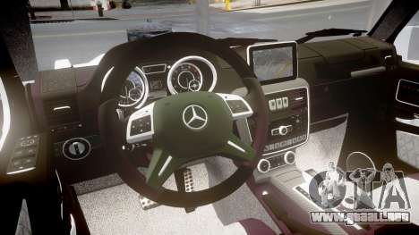Mercedes-Benz G65 Brabus rims1 para GTA 4