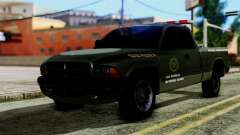 Dodge Dakota National Guard Base Police para GTA San Andreas