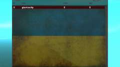 SampGUI Bandera De Ucrania para GTA San Andreas