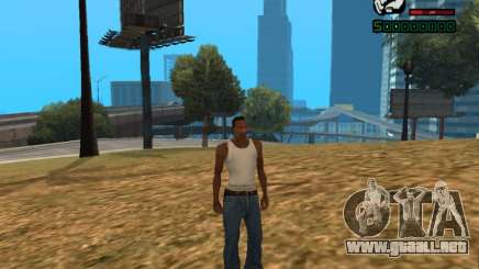 Indicador numérico de HP para GTA San Andreas