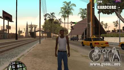 C-HUD Hardcore para GTA San Andreas