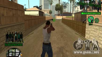 C-HUD Grove para GTA San Andreas