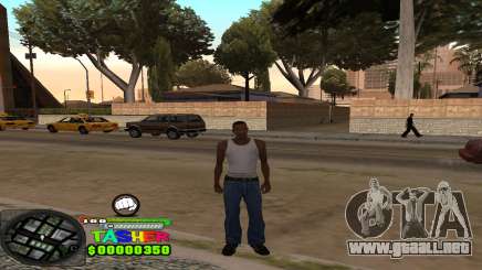 C-HUD Tasher para GTA San Andreas