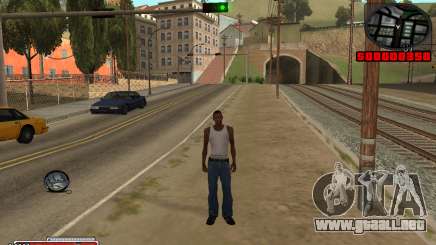 Hermosa C-HUD para GTA San Andreas