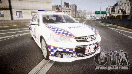 Holden VF Commodore SS Queensland Police [ELS] para GTA 4