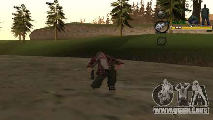 C-HUD TaweR Green para GTA San Andreas