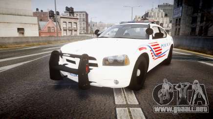 Dodge Charger de la Policía Metropolitana [ELS] седан para GTA 4