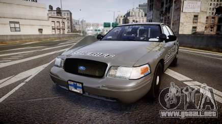 Ford Crown Victoria Sheriff K-9 Unit [ELS] para GTA 4