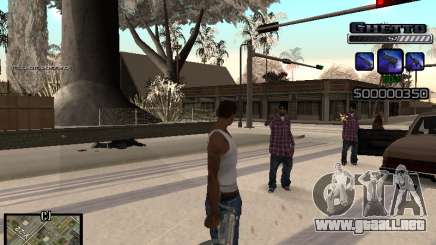 С-HUD GHETTO para GTA San Andreas