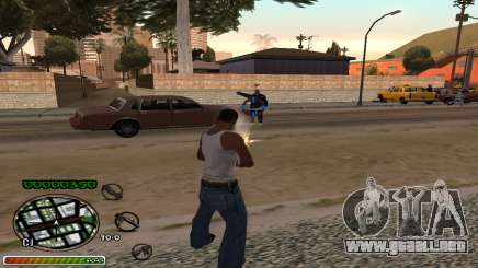 C-HUD Wonderful para GTA San Andreas