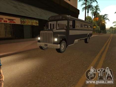 Autobús из GTA 3 para GTA San Andreas