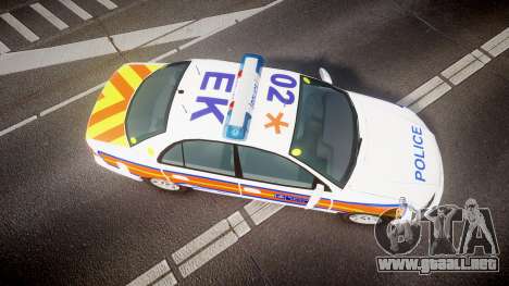 Vauxhall Omega Metropolitan Police [ELS] para GTA 4
