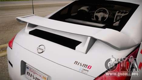 Nissan 350Z Nismo para GTA San Andreas