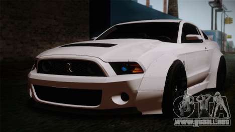 Ford Shelby GT500 RocketBunny SVT Wheels para GTA San Andreas
