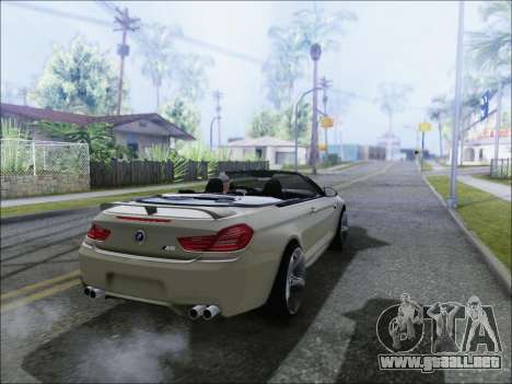 BMW M6 Cabriolet 2012 para GTA San Andreas