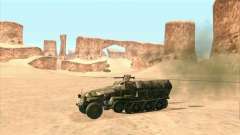 Sd Kfz 251 Camuflaje Desert para GTA San Andreas
