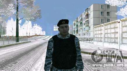 El OMON de combate para GTA San Andreas