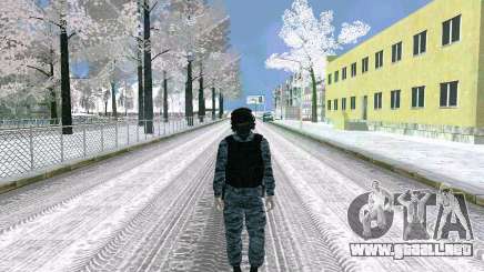 El OMON de combate para GTA San Andreas